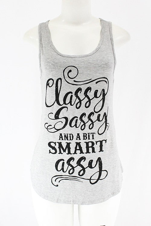 CLASSY, SASSY, SMART ASSY TANK - Alexa Maries