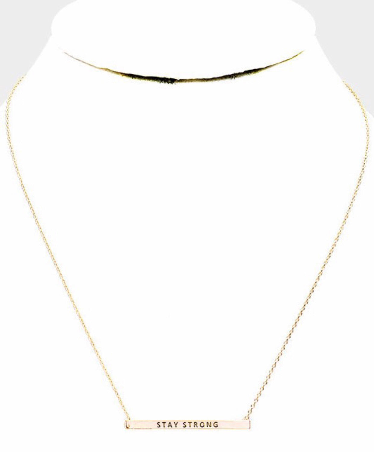 Stay Strong Necklace - Alexa Maries