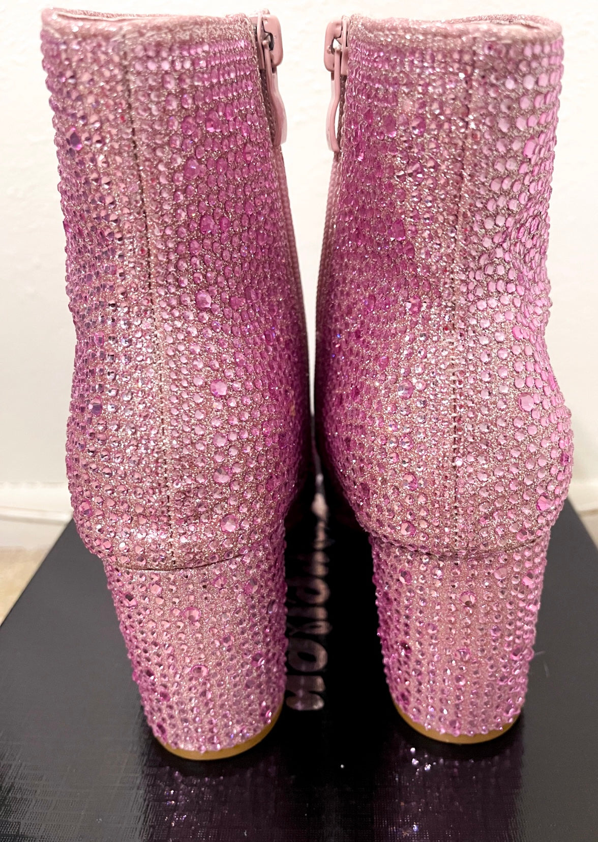 Pink Bling Boots