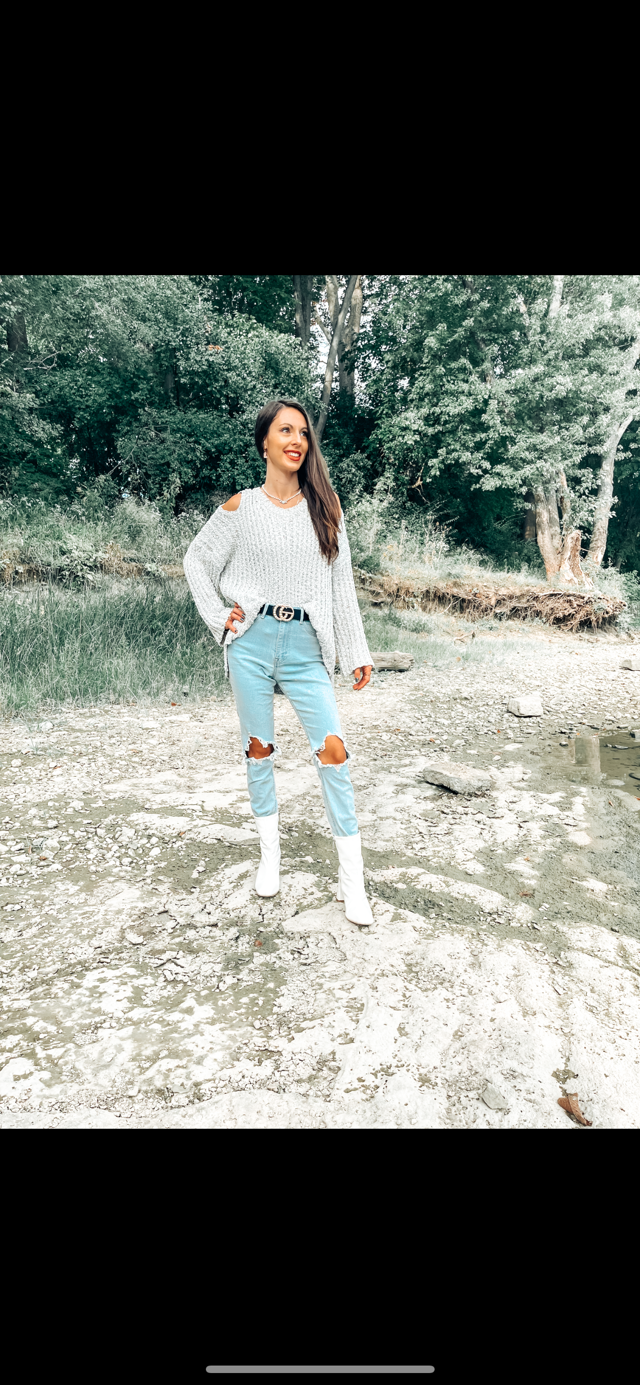 Sterling cable knit sweater - Alexa Maries