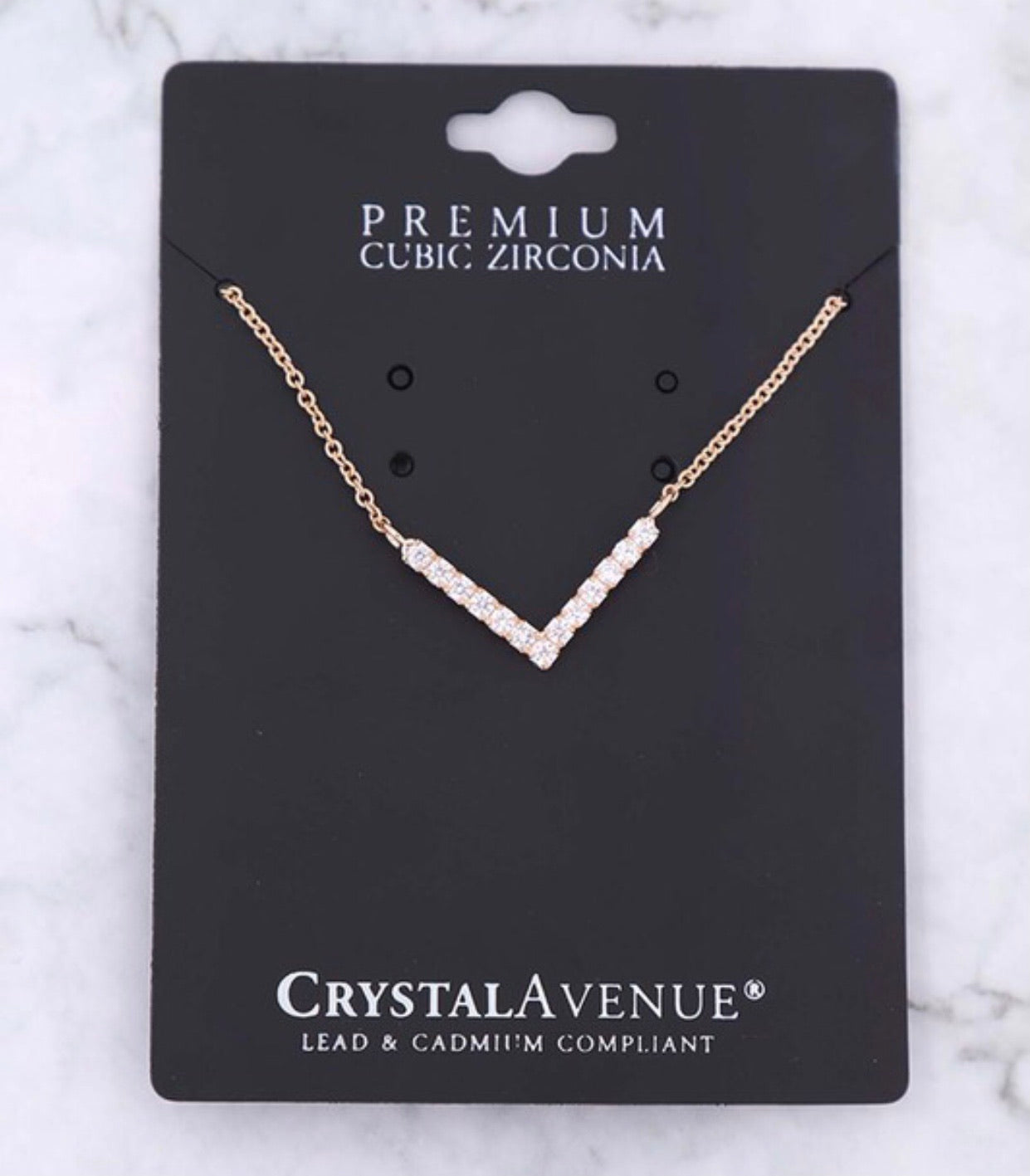 V-Shaped Necklace - Alexa Maries