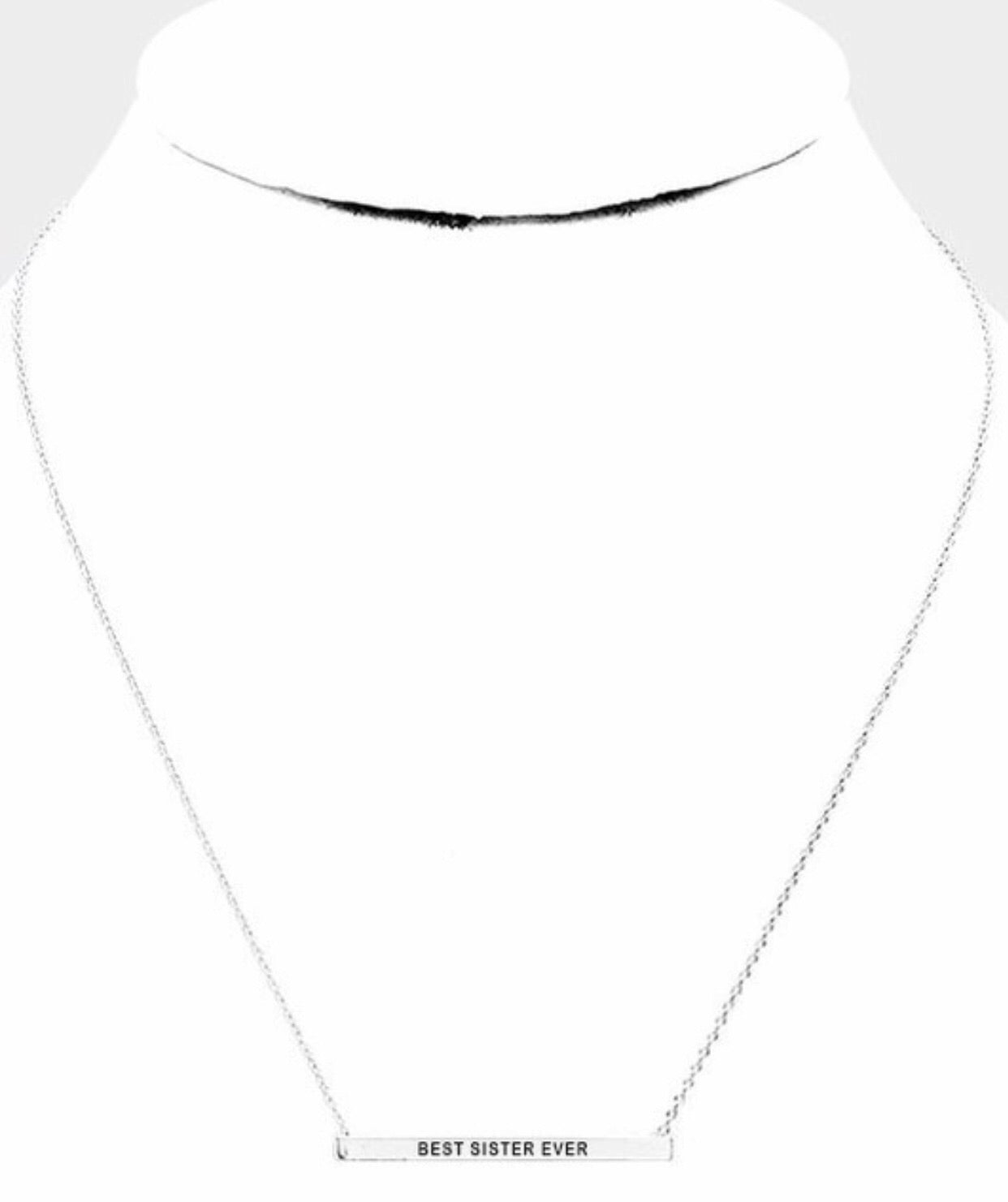 Best Sister Ever Necklace - Alexa Maries