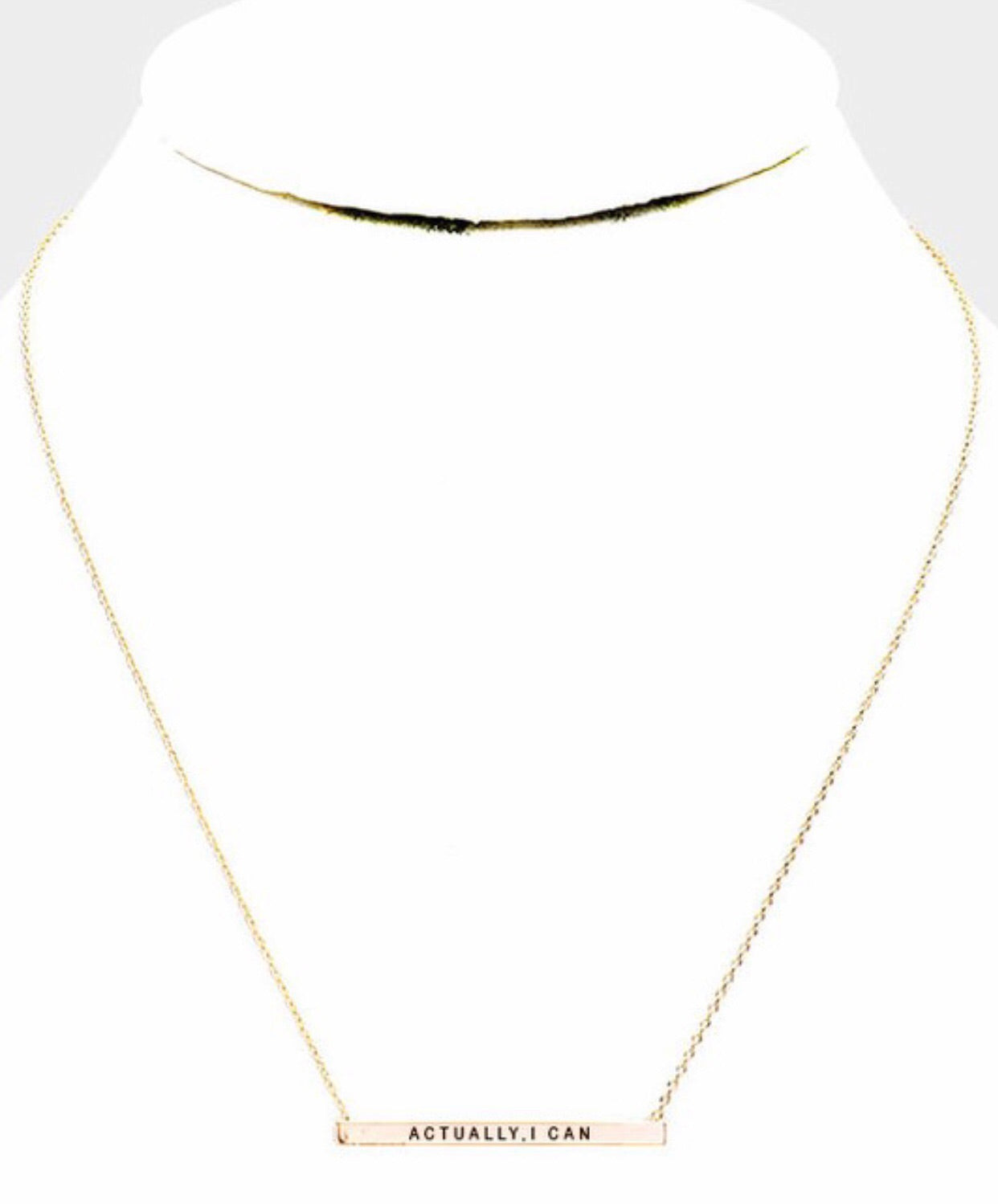 Actually I Can Necklace - Alexa Maries
