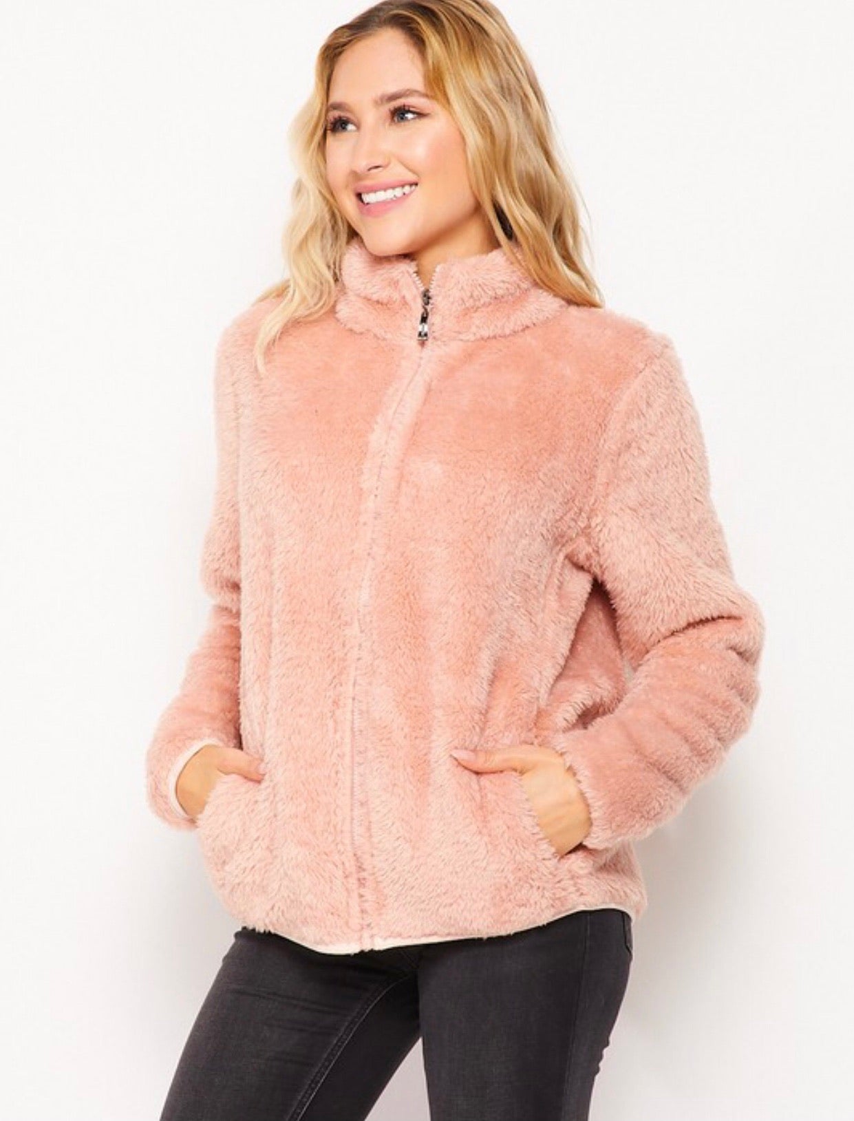 Cozy Dreams Fuzzy Jacket - Alexa Maries
