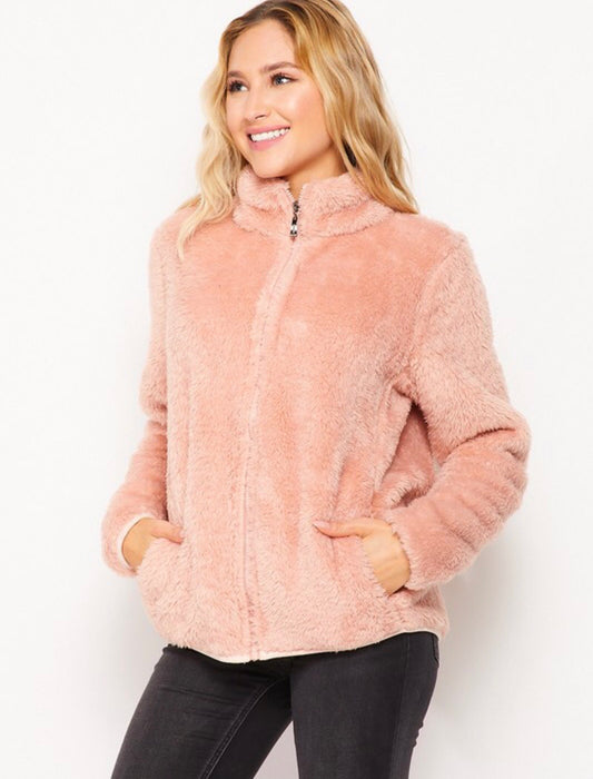 Cozy Dreams Fuzzy Jacket - Alexa Maries