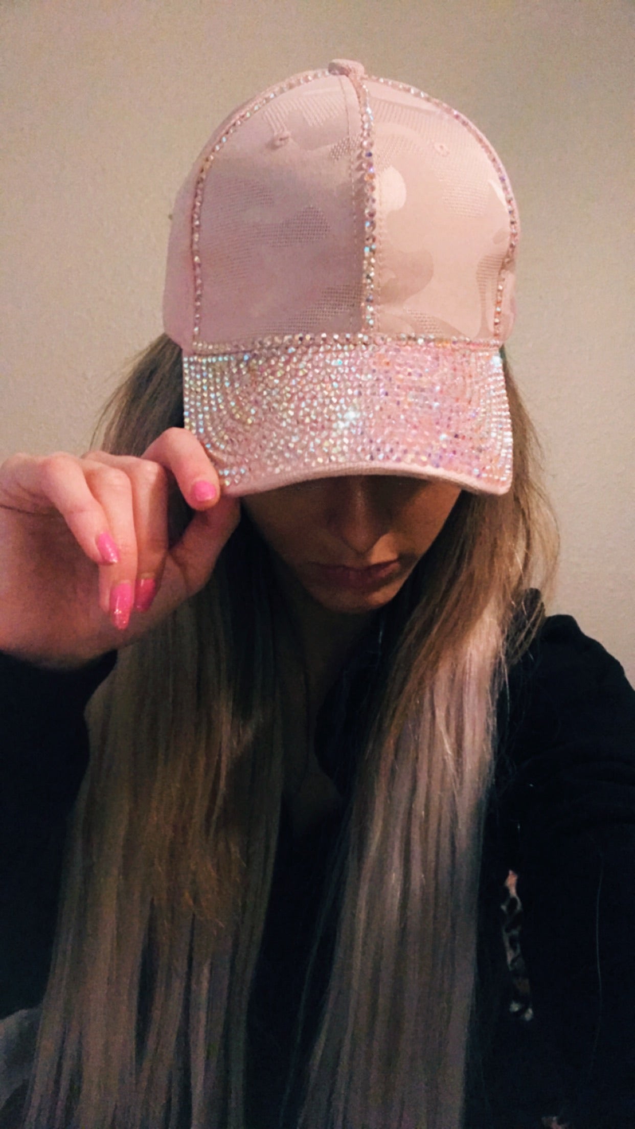Bling Camo Baseball Cap - Alexa Maries