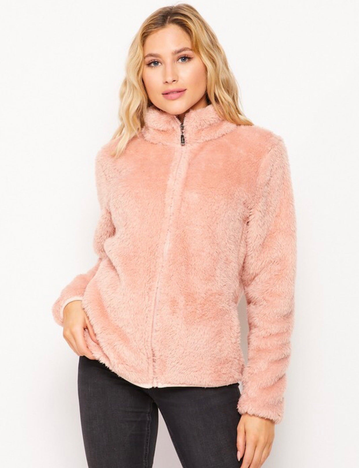 Cozy Dreams Fuzzy Jacket - Alexa Maries