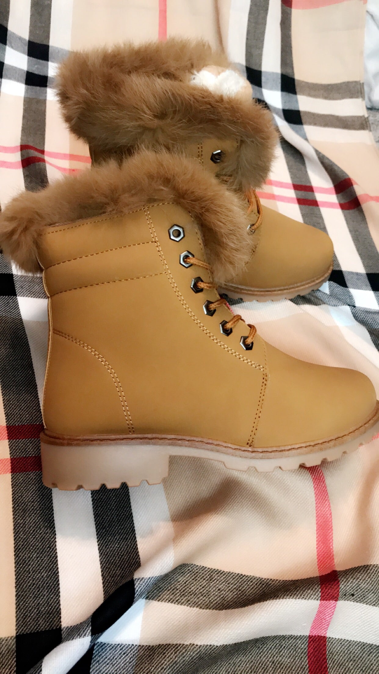 VALA FAUX FUR BOOT - Alexa Maries