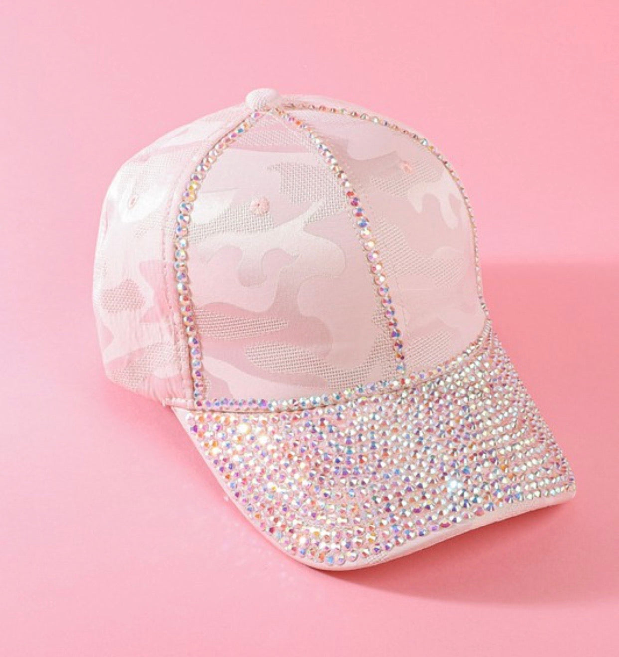 Bling Camo Baseball Cap - Alexa Maries