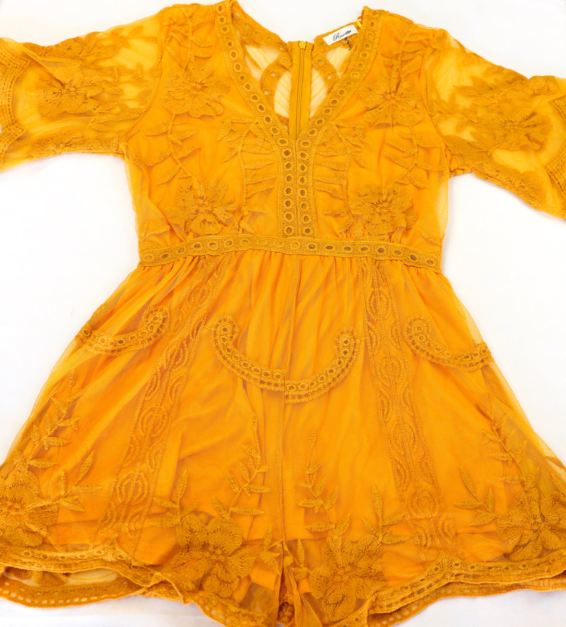 SOPHIA LACE ROMPER - Alexa Maries