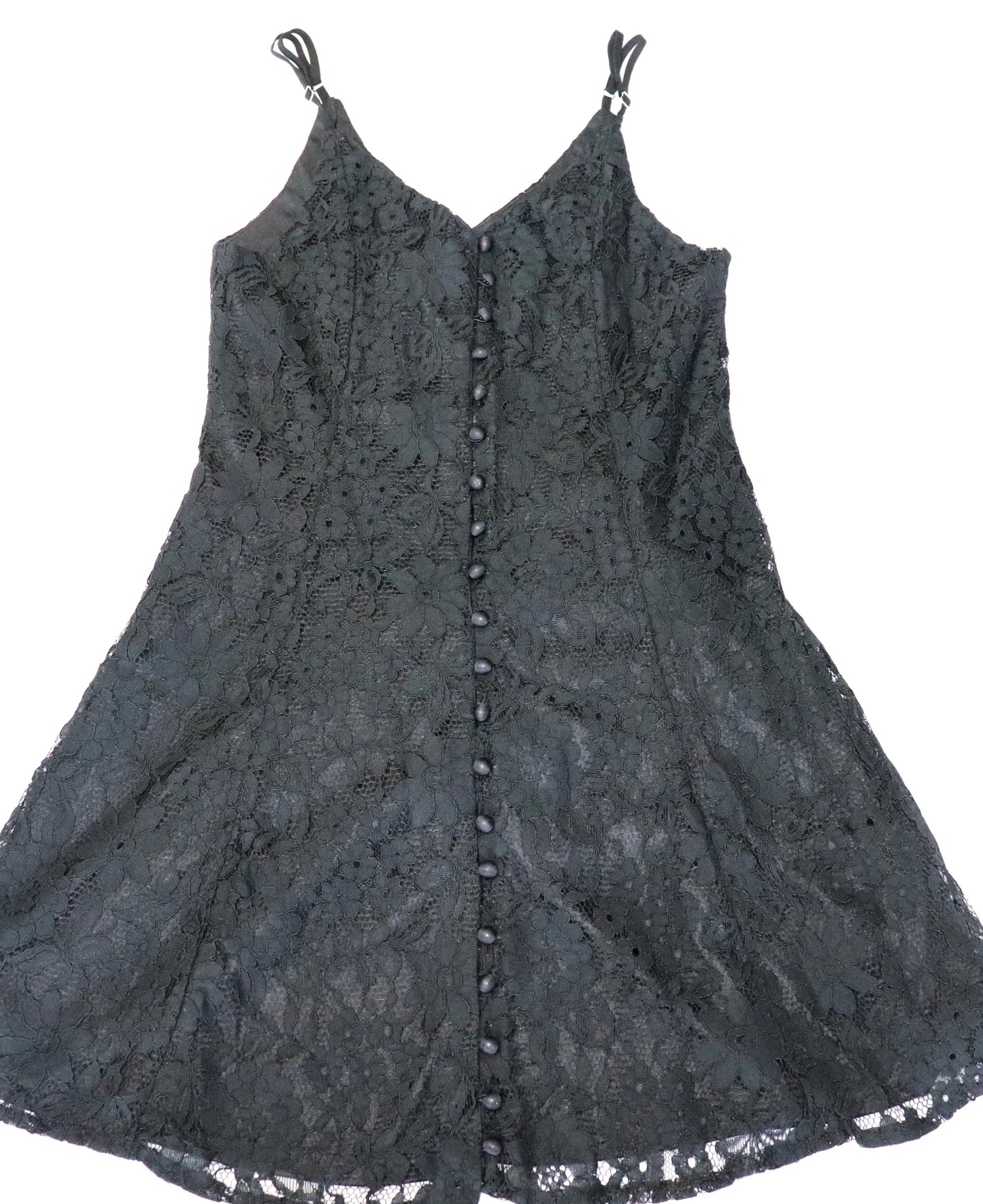 PRETTY IN BLACK LACE DRESS - Alexa Maries
