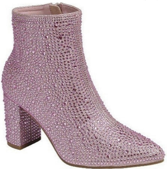 Pink Bling Boots