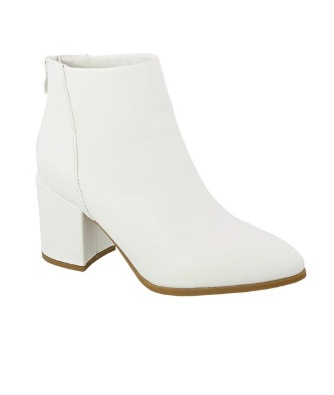 White booties