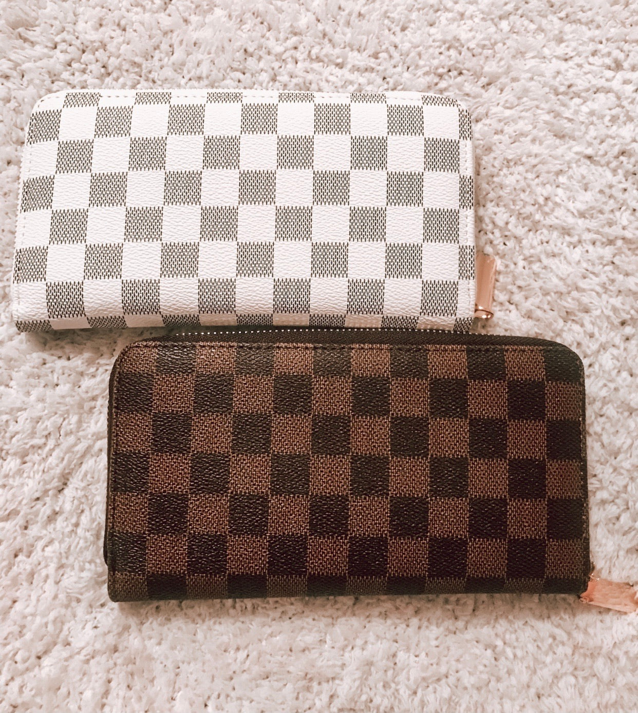 Checkered Wallet – Alexa Maries