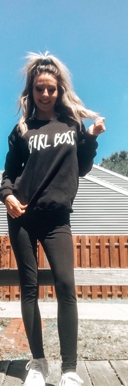 Girl Boss Sweatshirt - Alexa Maries