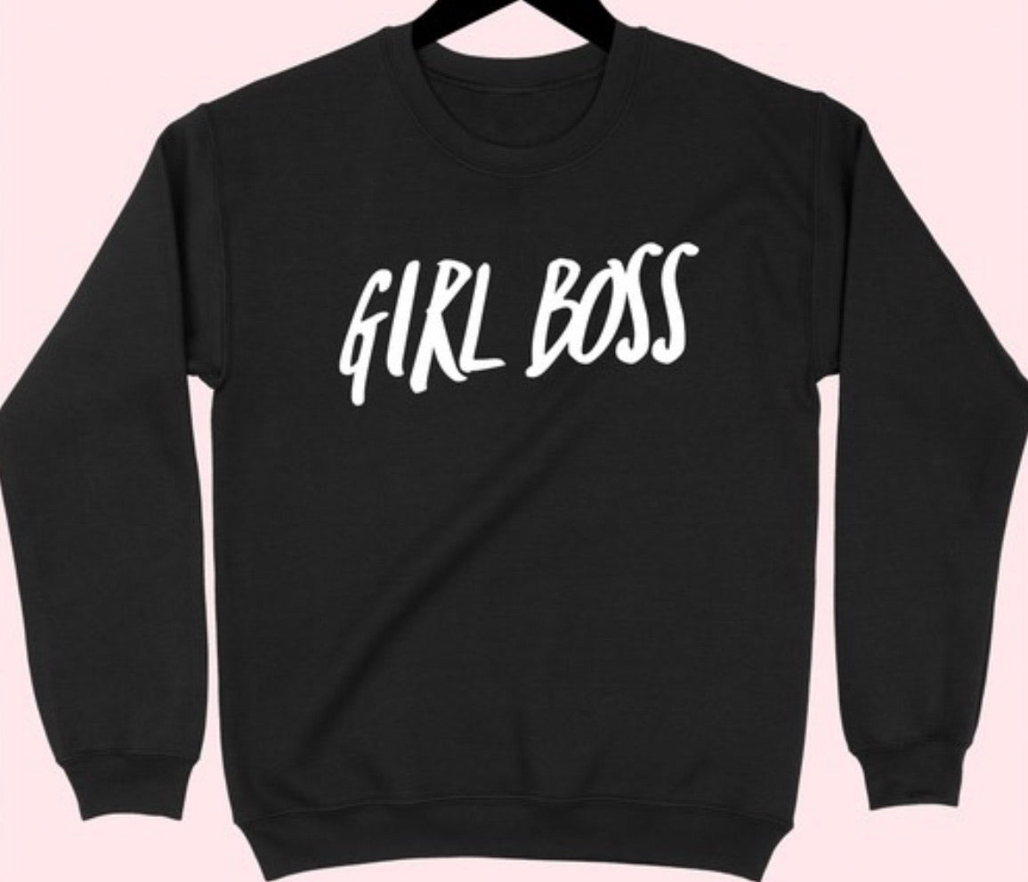 Girl Boss Sweatshirt - Alexa Maries