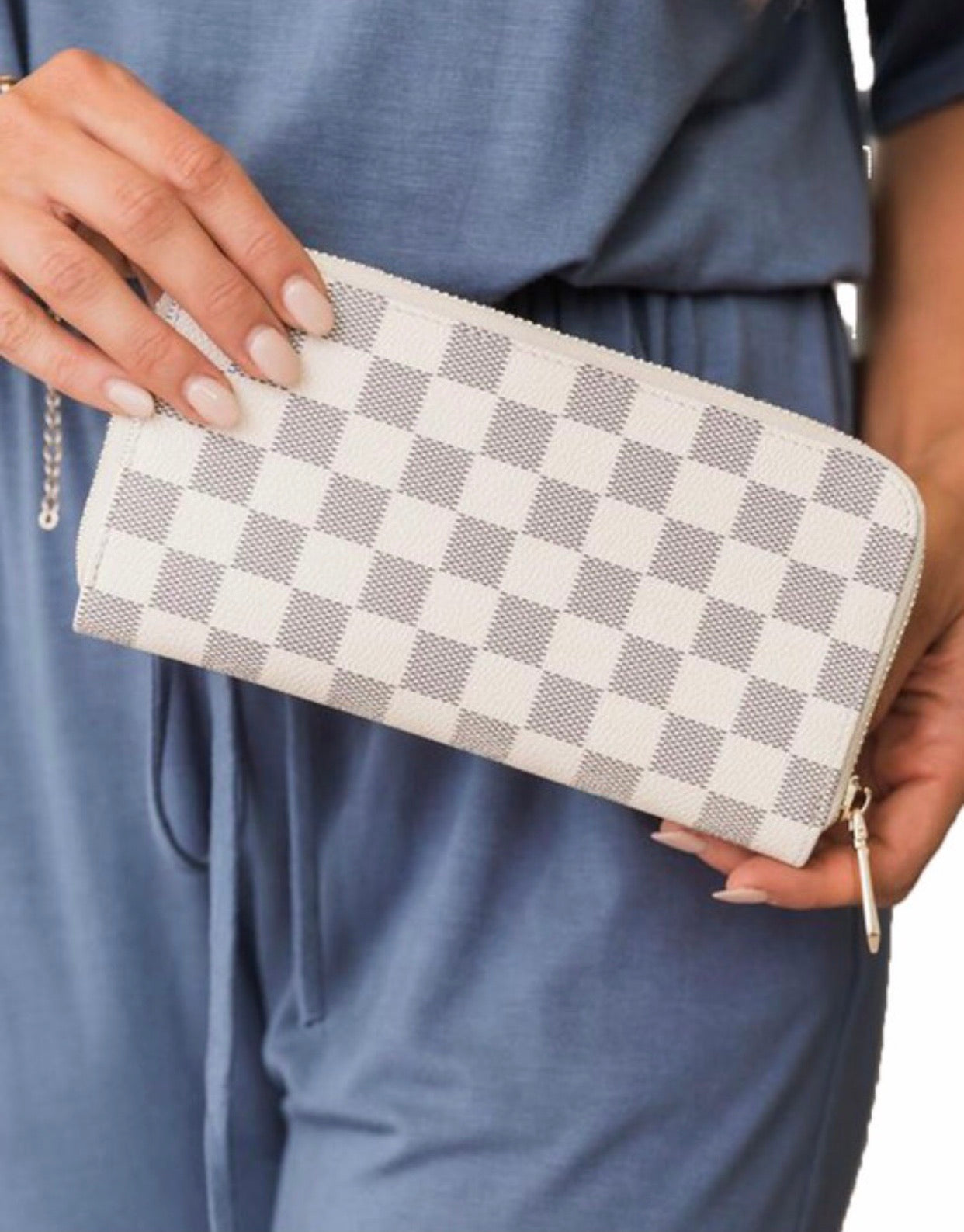 Checkered Wallet - Alexa Maries