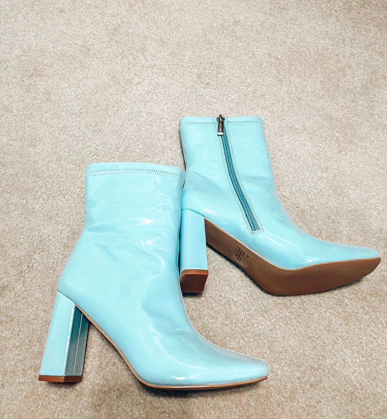 Pretty in Blue Boots - Alexa Maries