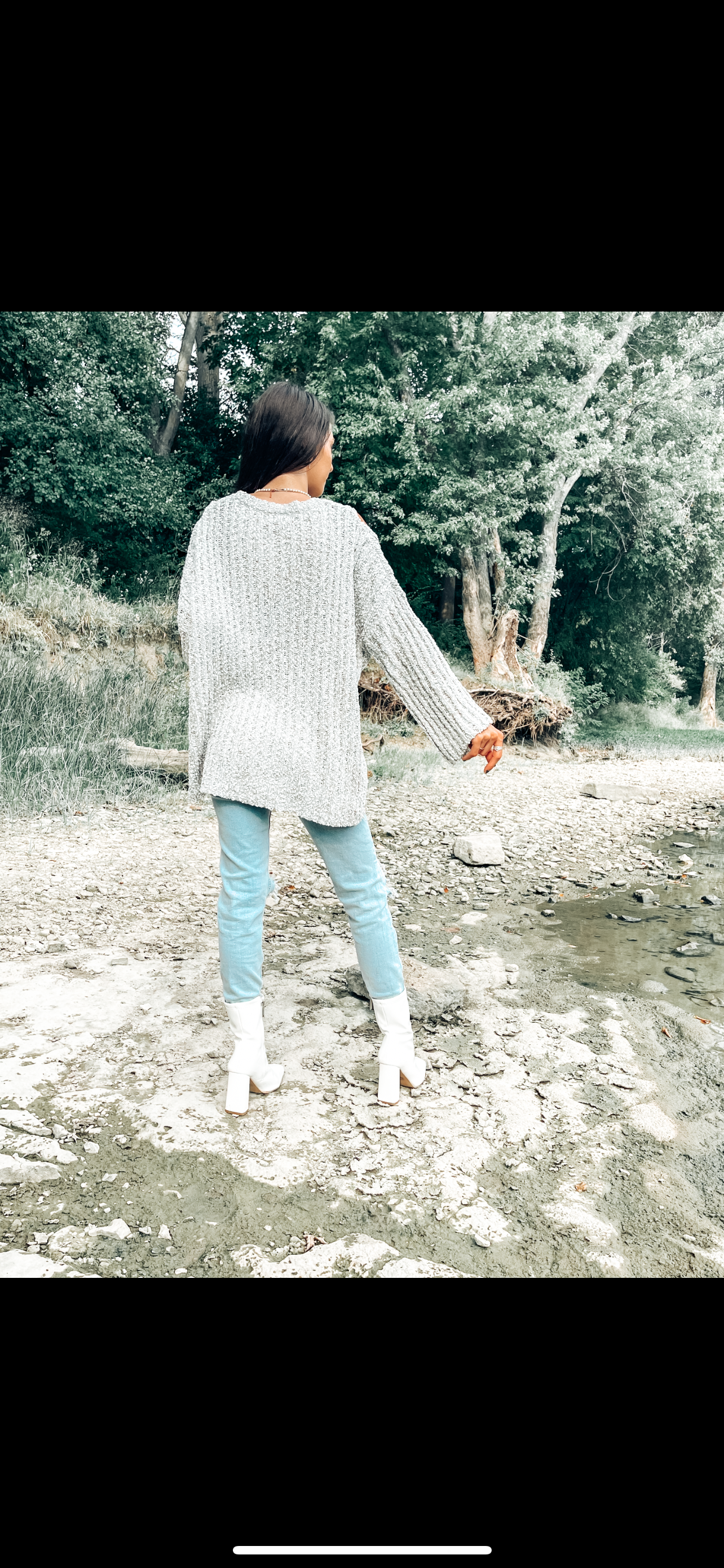 Sterling cable knit sweater - Alexa Maries