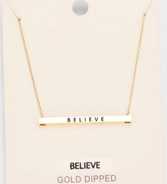 Believe Necklace - Alexa Maries