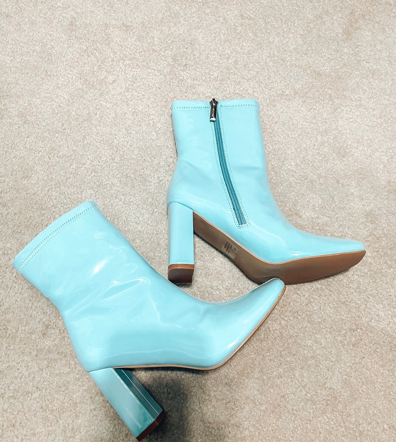 Blue fashion clearance boots