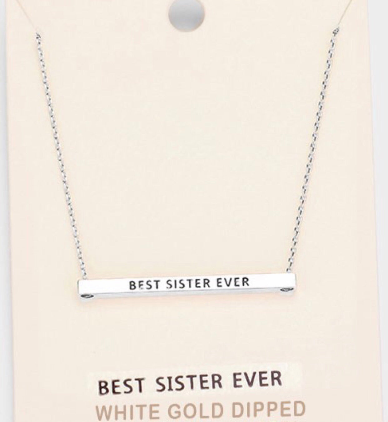 Best Sister Ever Necklace - Alexa Maries