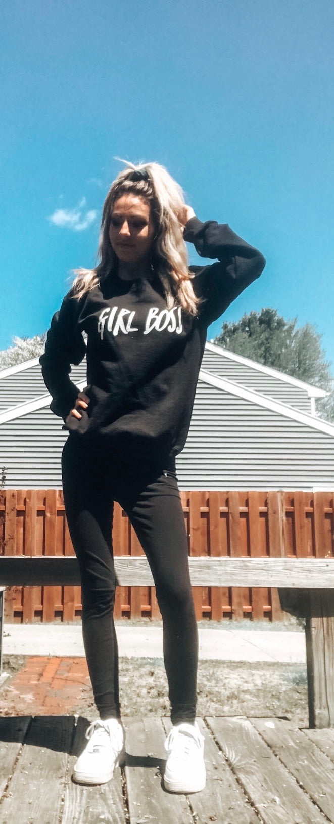 Girl Boss Sweatshirt - Alexa Maries