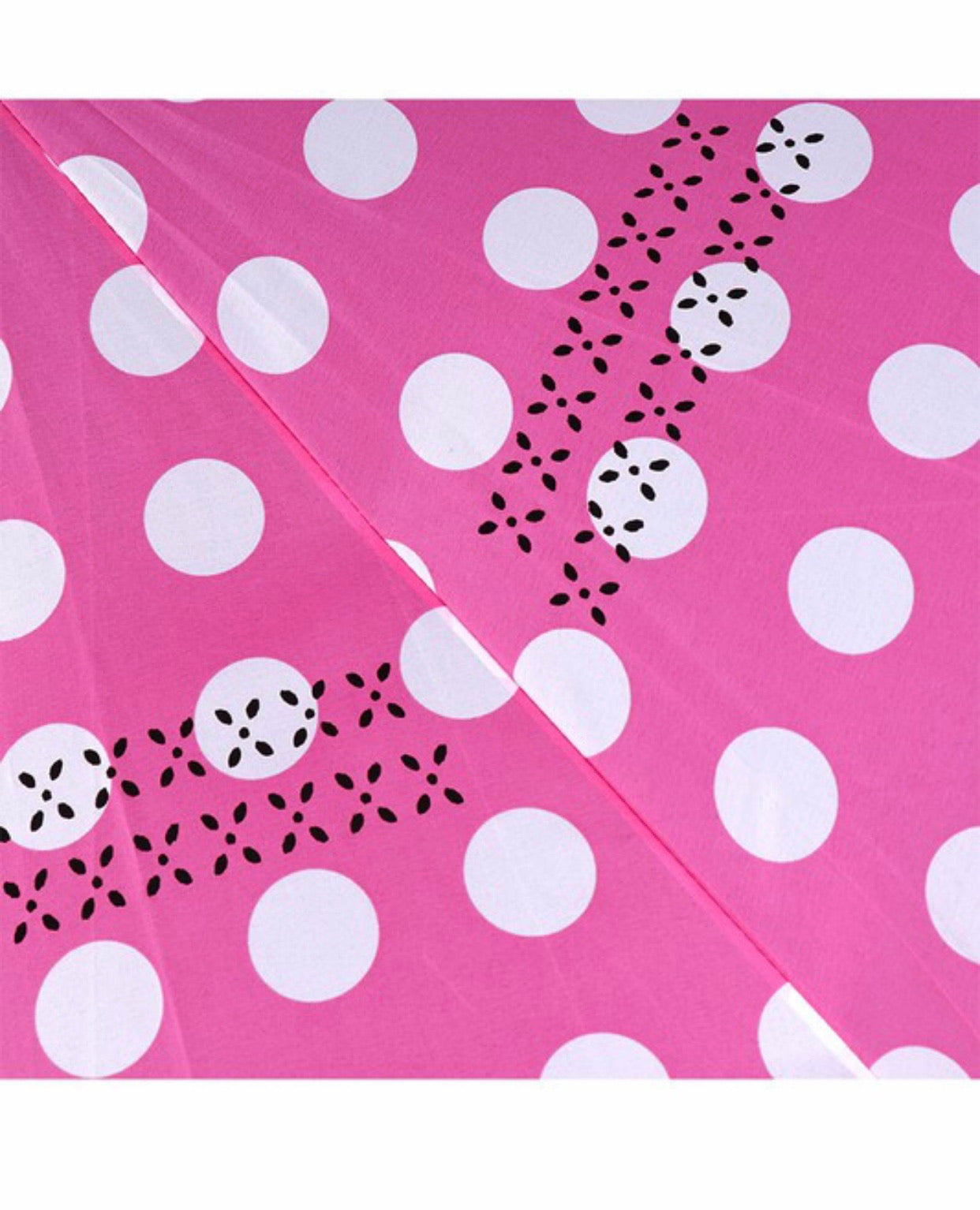 Pink polka dot umbrella - Alexa Maries