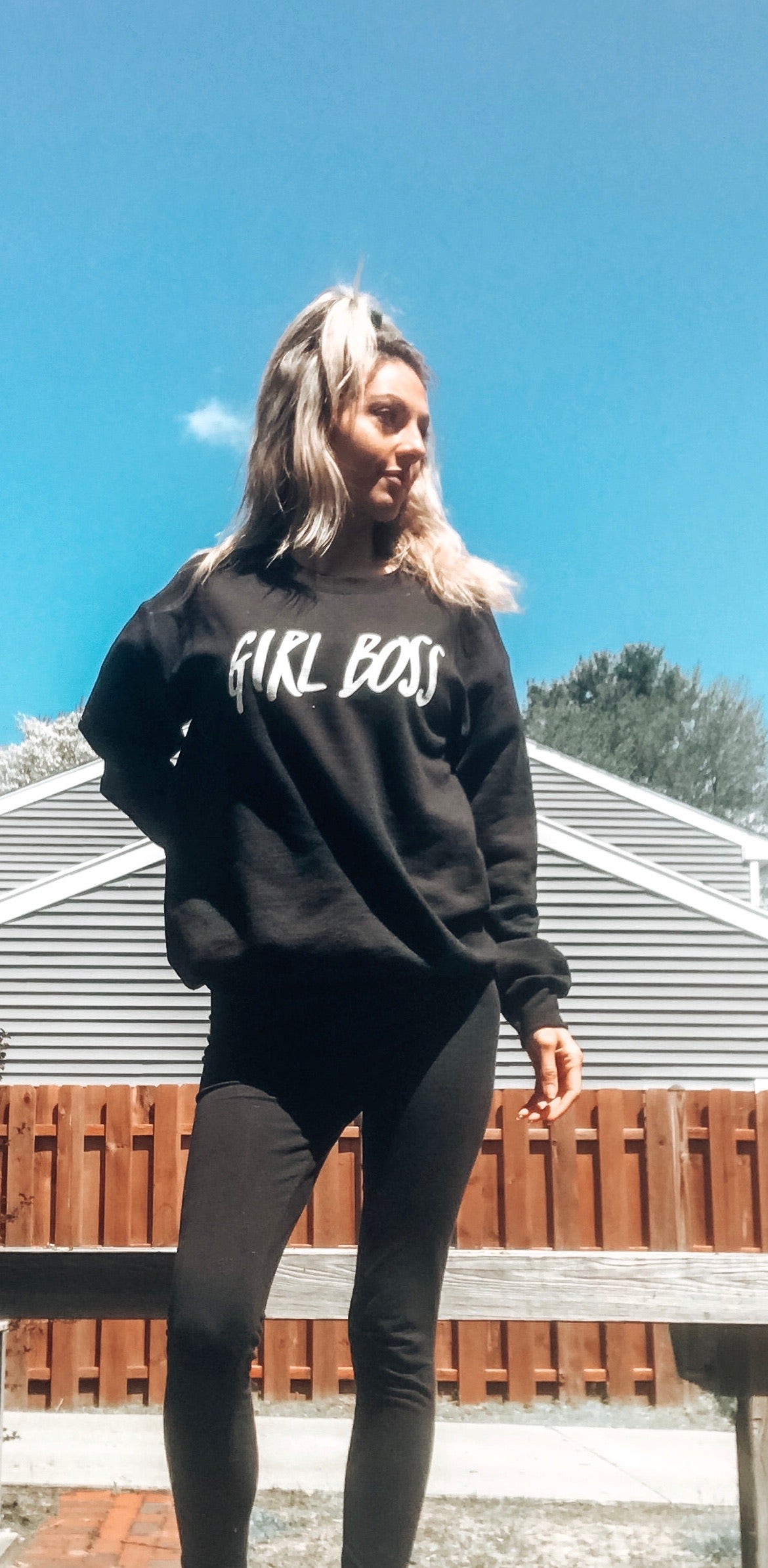 Girl Boss Sweatshirt - Alexa Maries